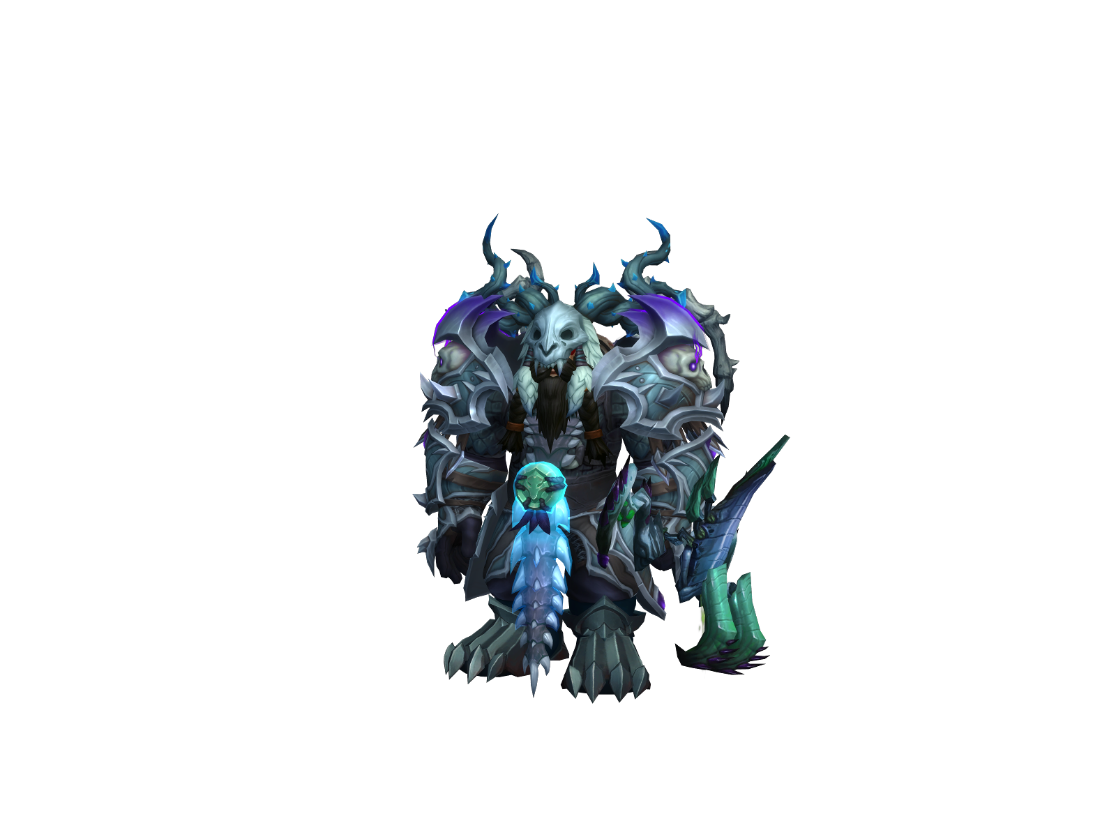 Улгор 3D character render