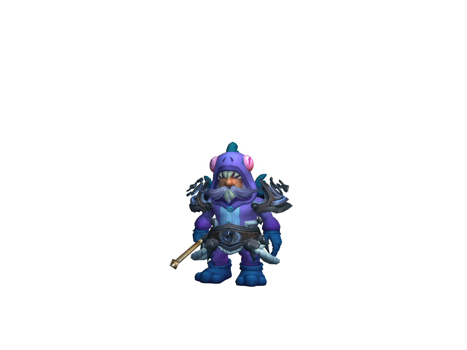 Многз 3D character render