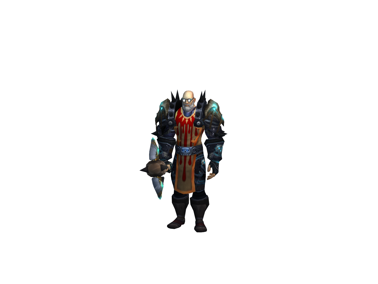 Ультрагрип 3D character render