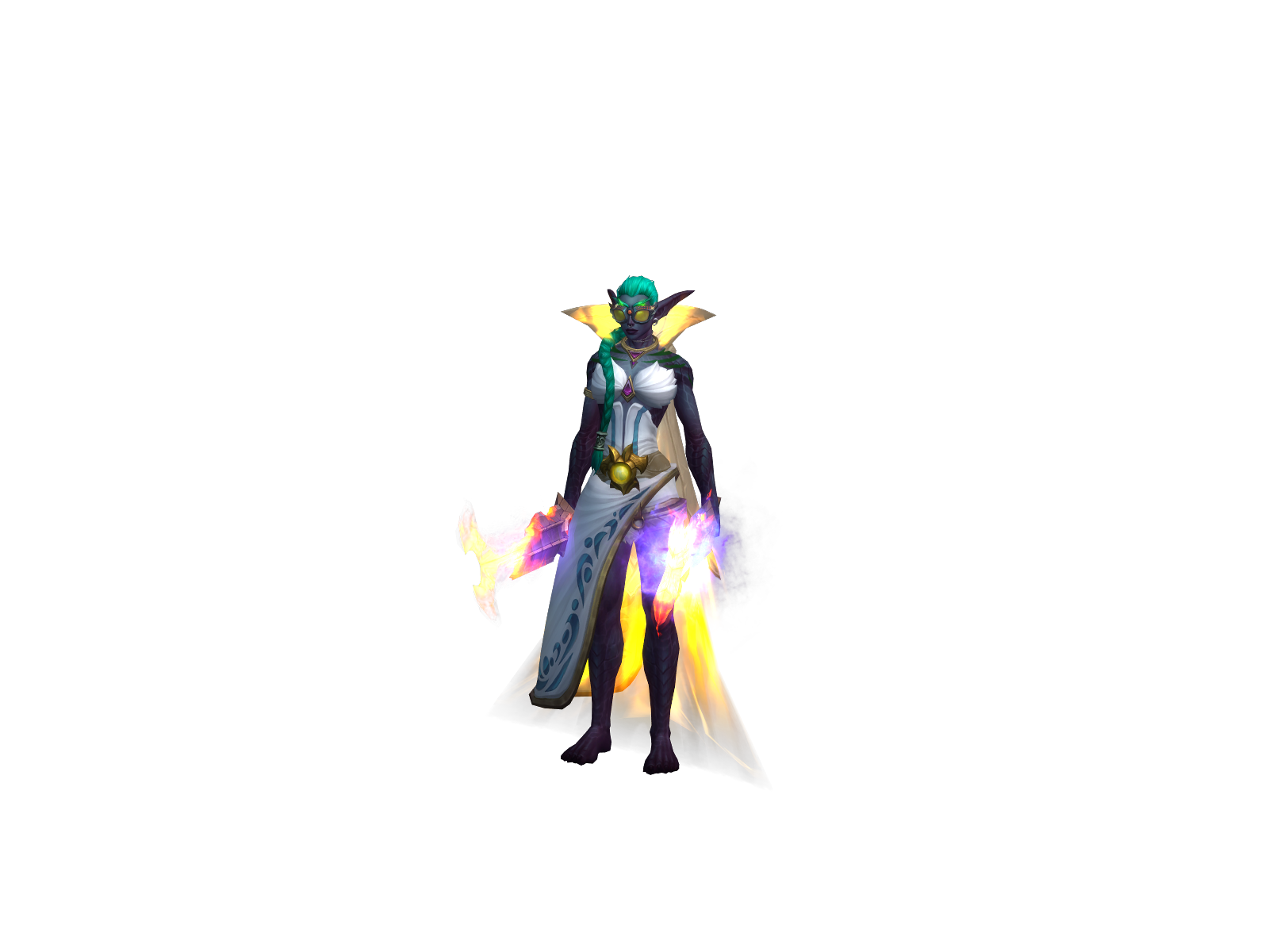 Луизианн 3D character render