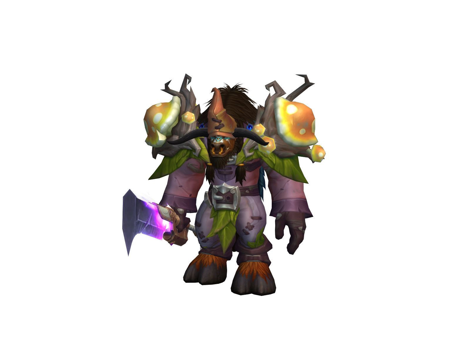 Тарукан 3D character render