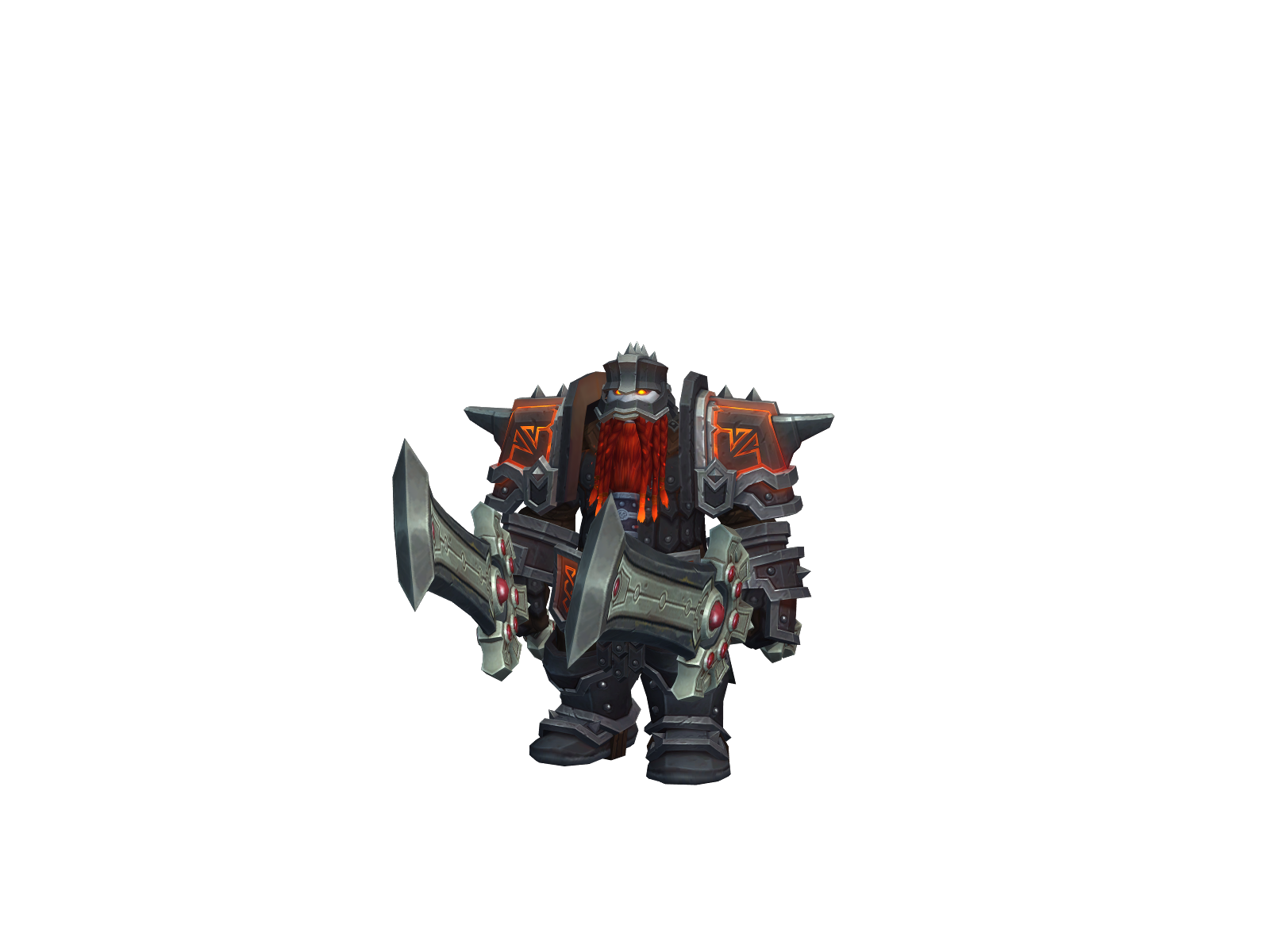 Брутовар 3D character render