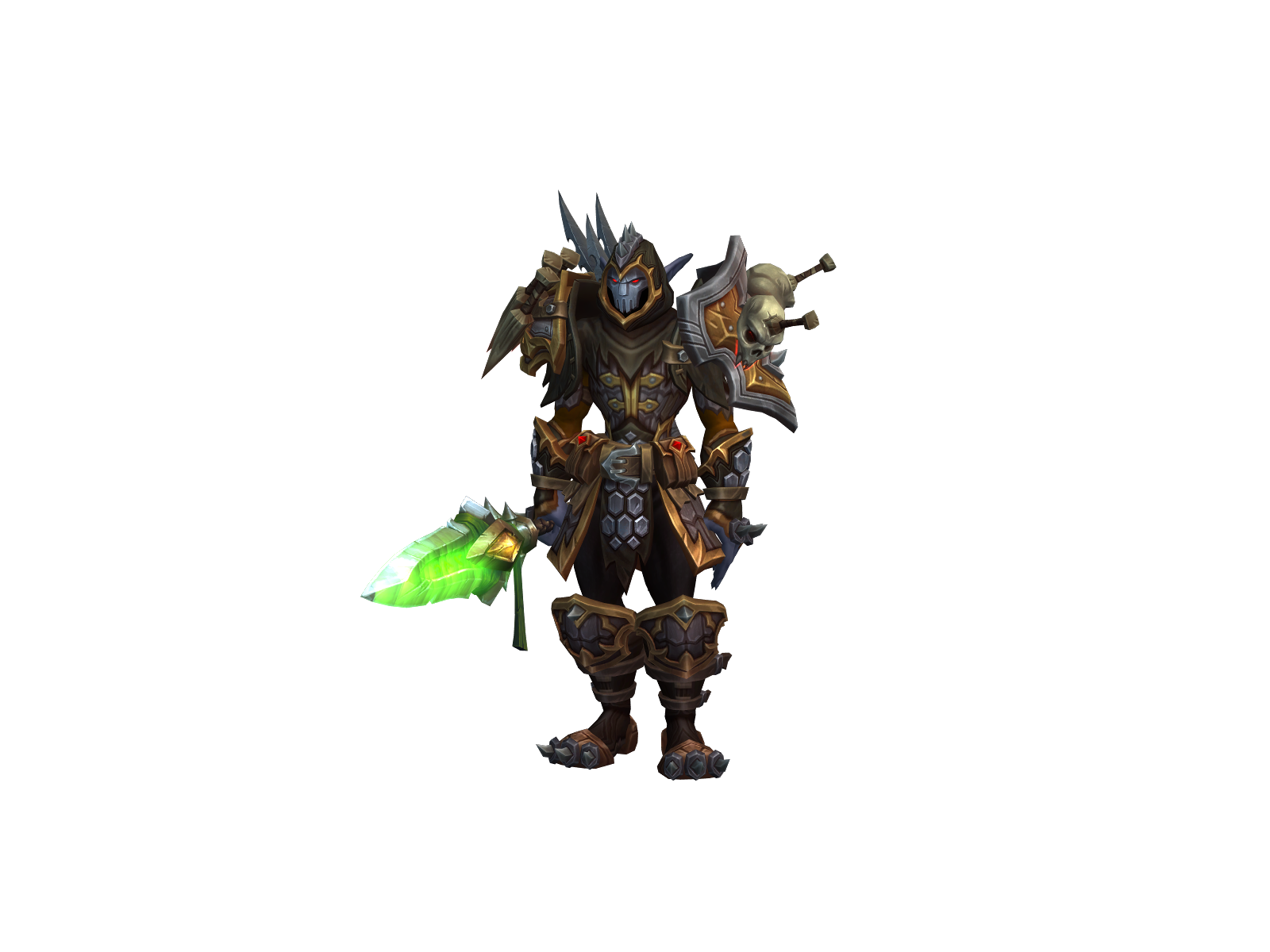 Штынь 3D character render