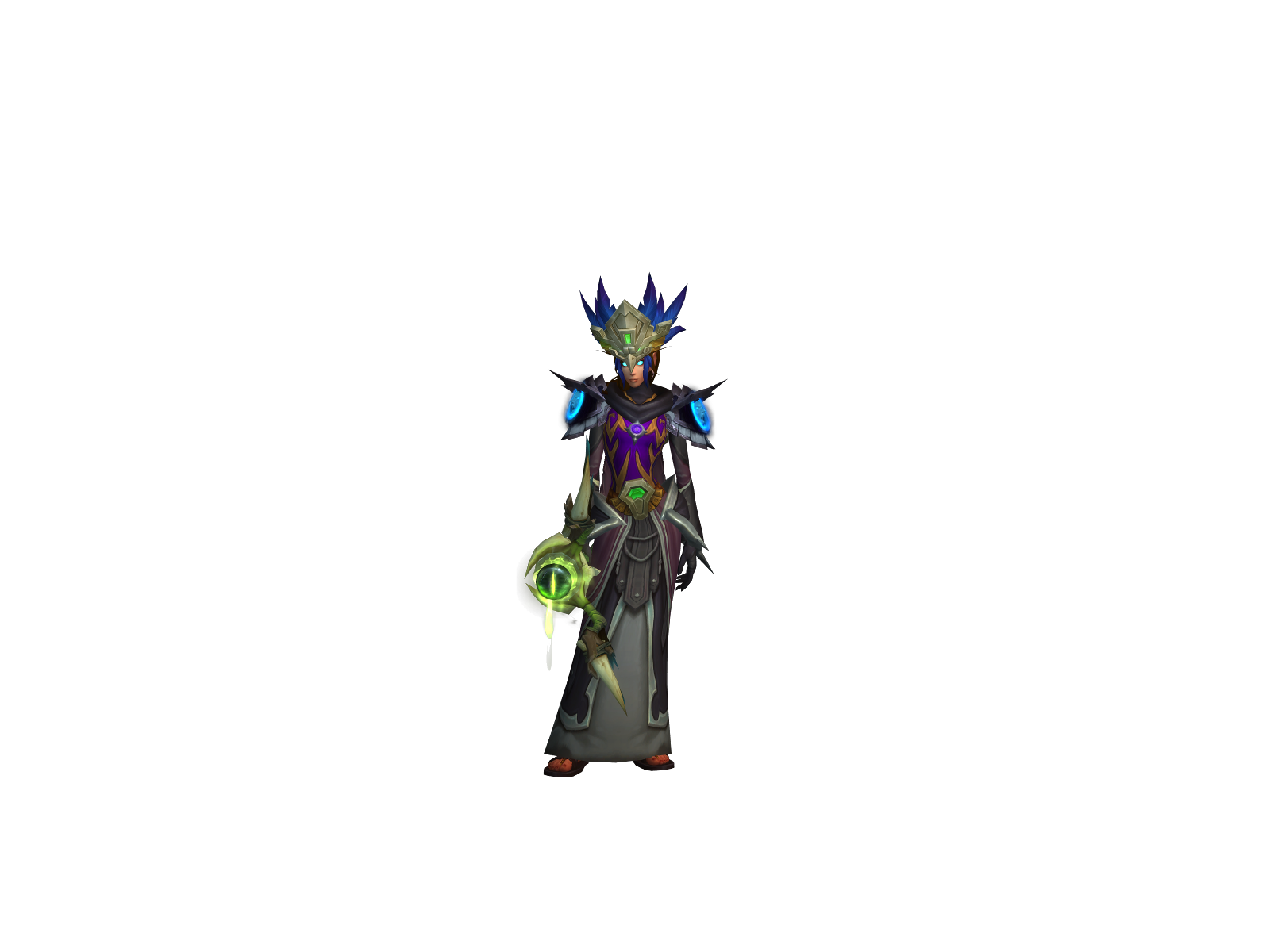 Тентинелька 3D character render