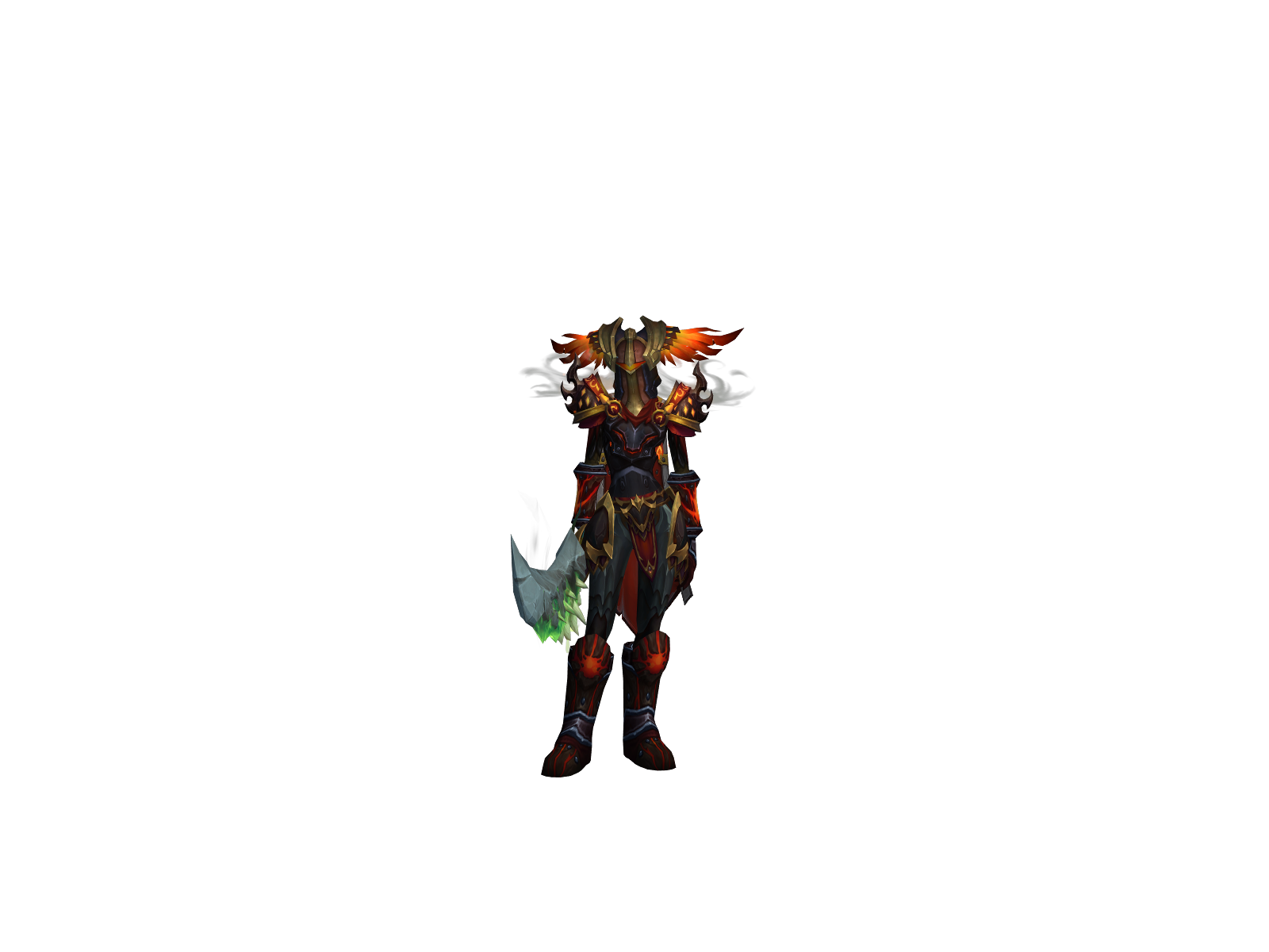 Сорговоин 3D character render