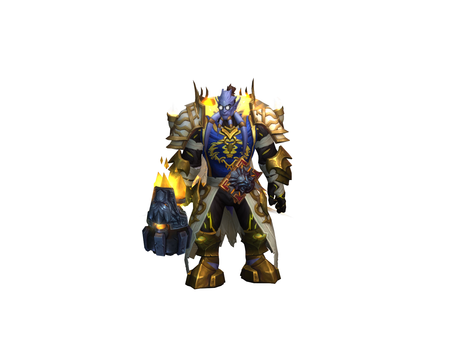 Мануилус 3D character render