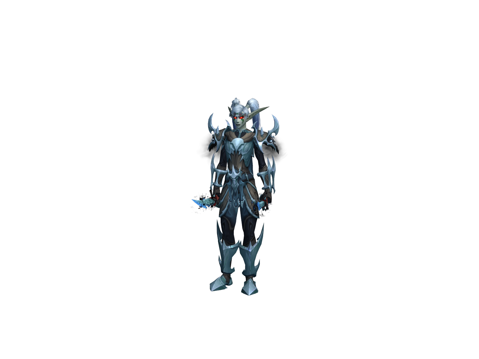 Иснильда 3D character render