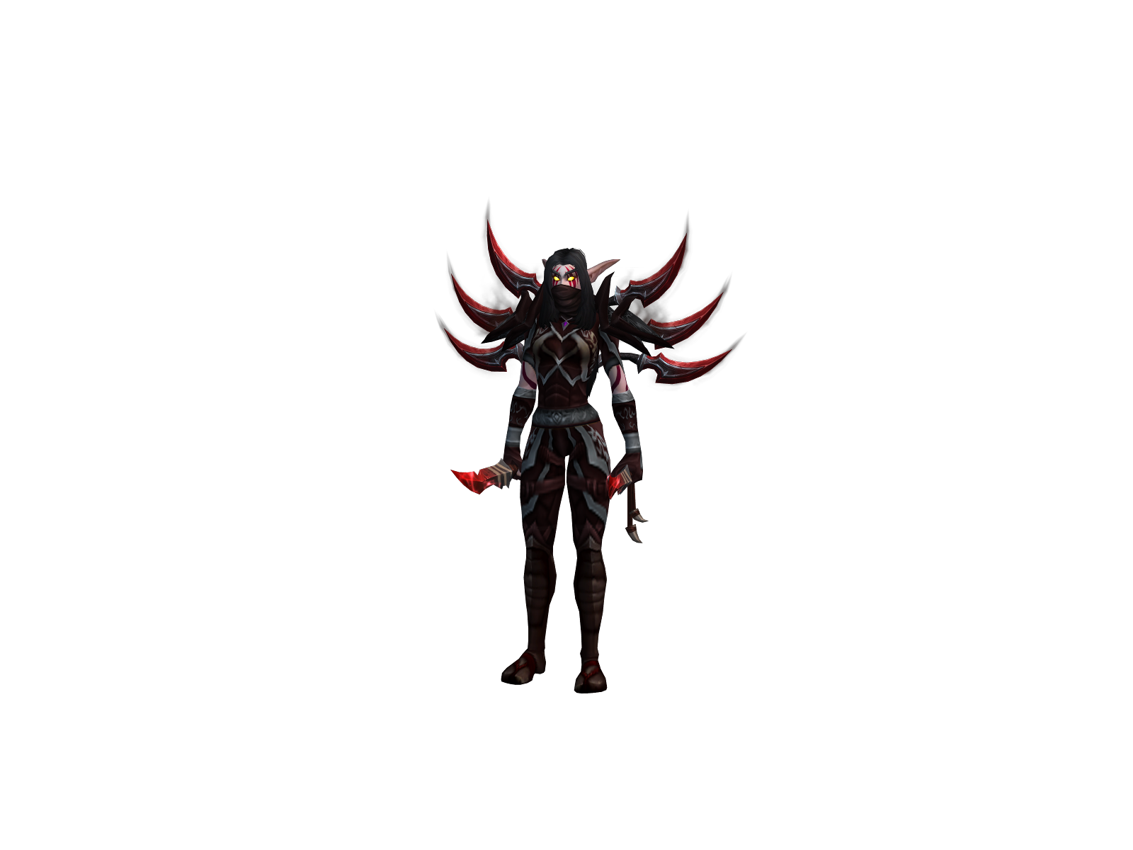 Хаэри 3D character render