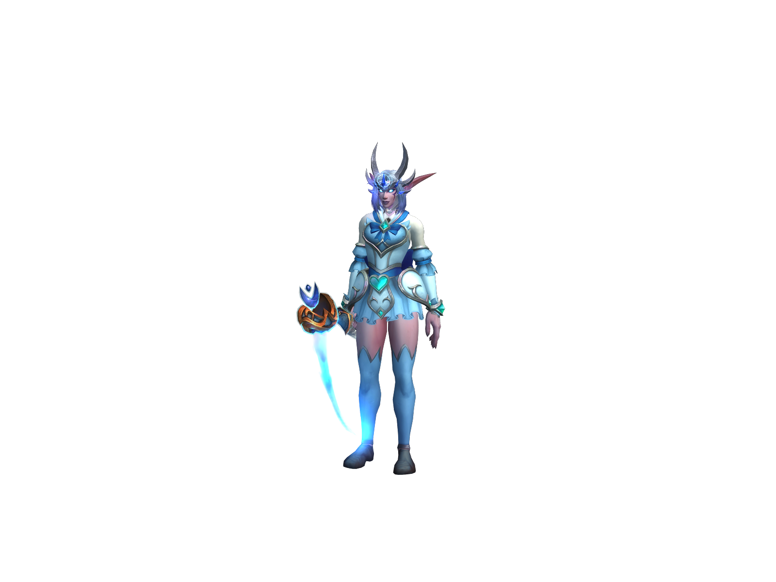 Ханадея 3D character render