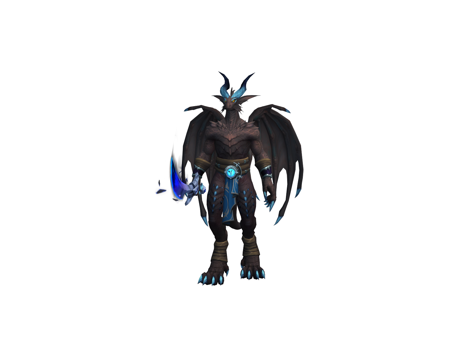Акурай 3D character render