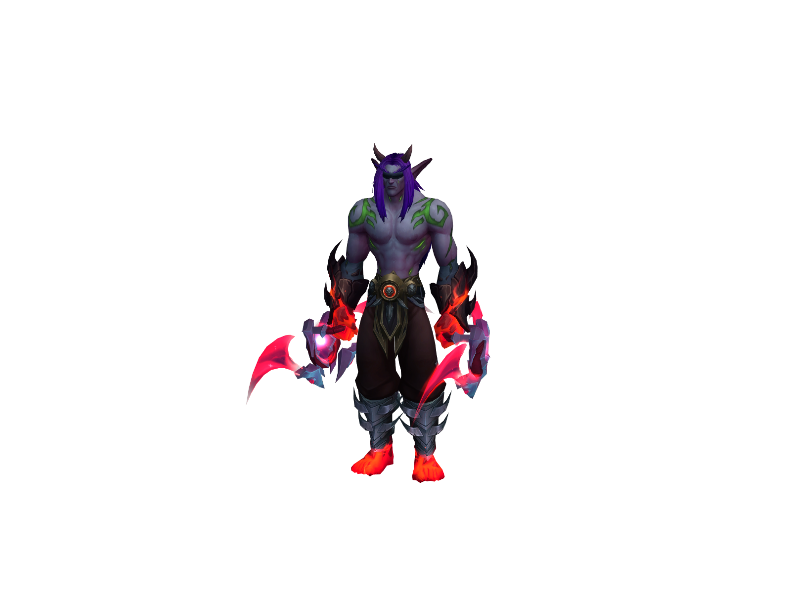 Дхашира 3D character render