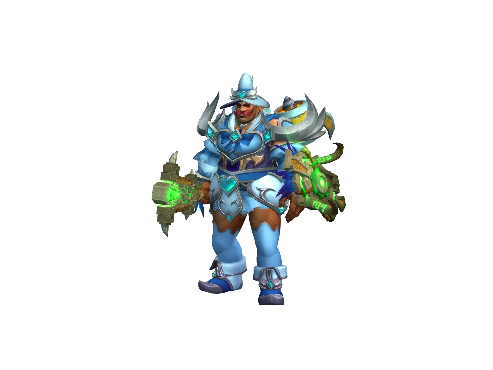 Халльтирас 3D character render