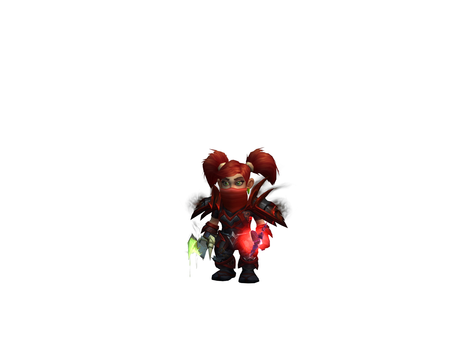 Найтрогмини 3D character render