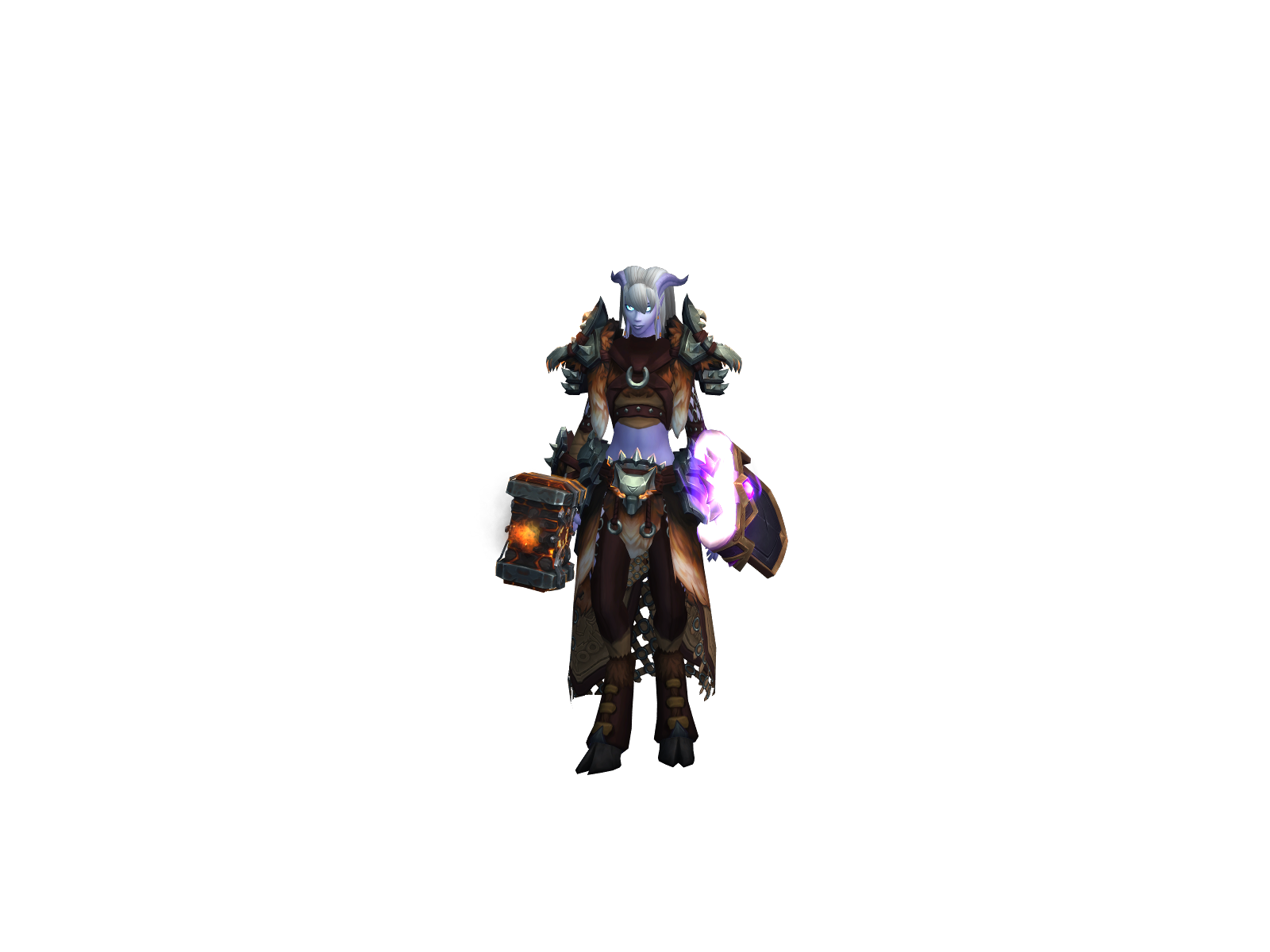 Алейн 3D character render