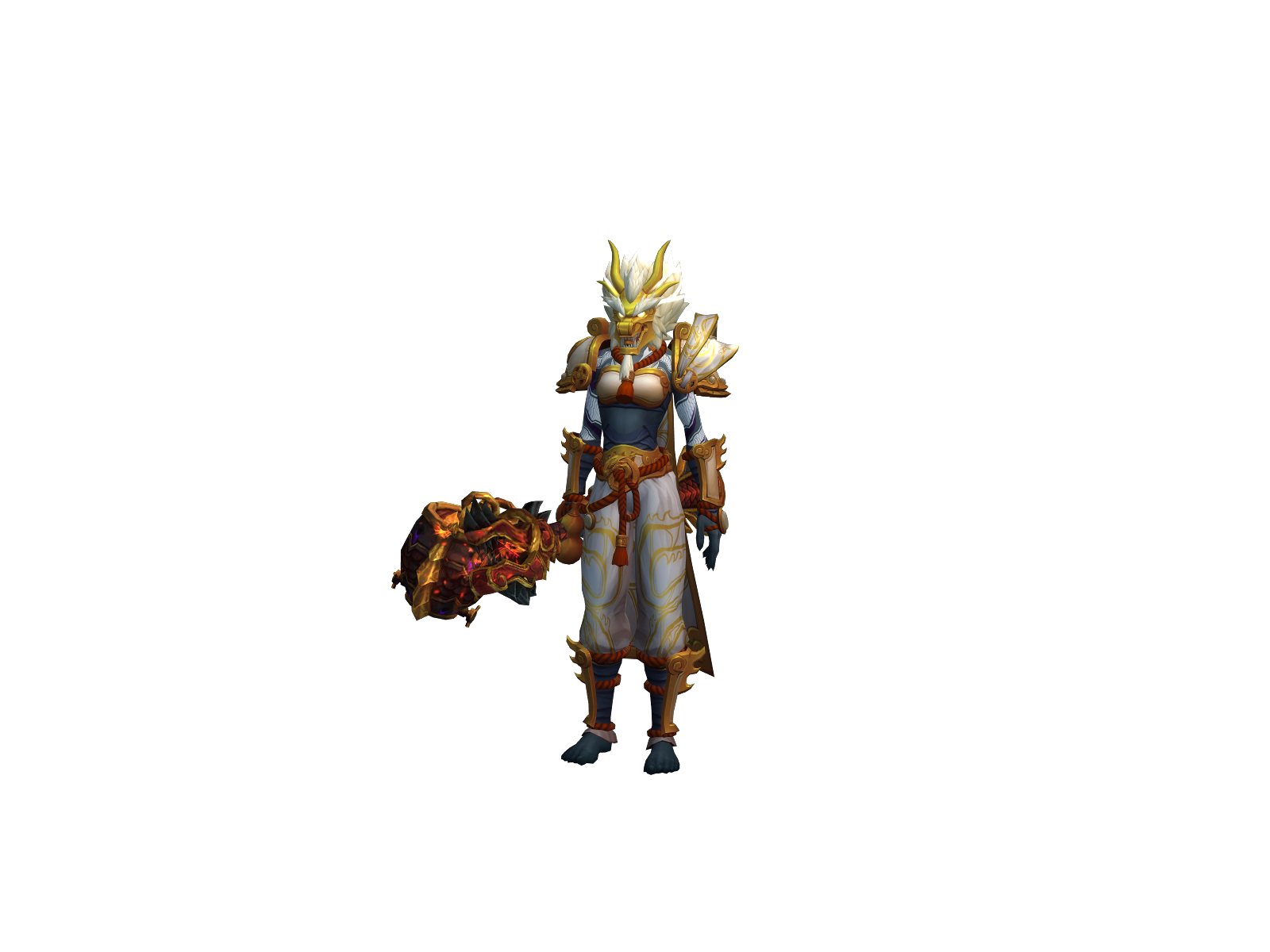 Лаудина 3D character render