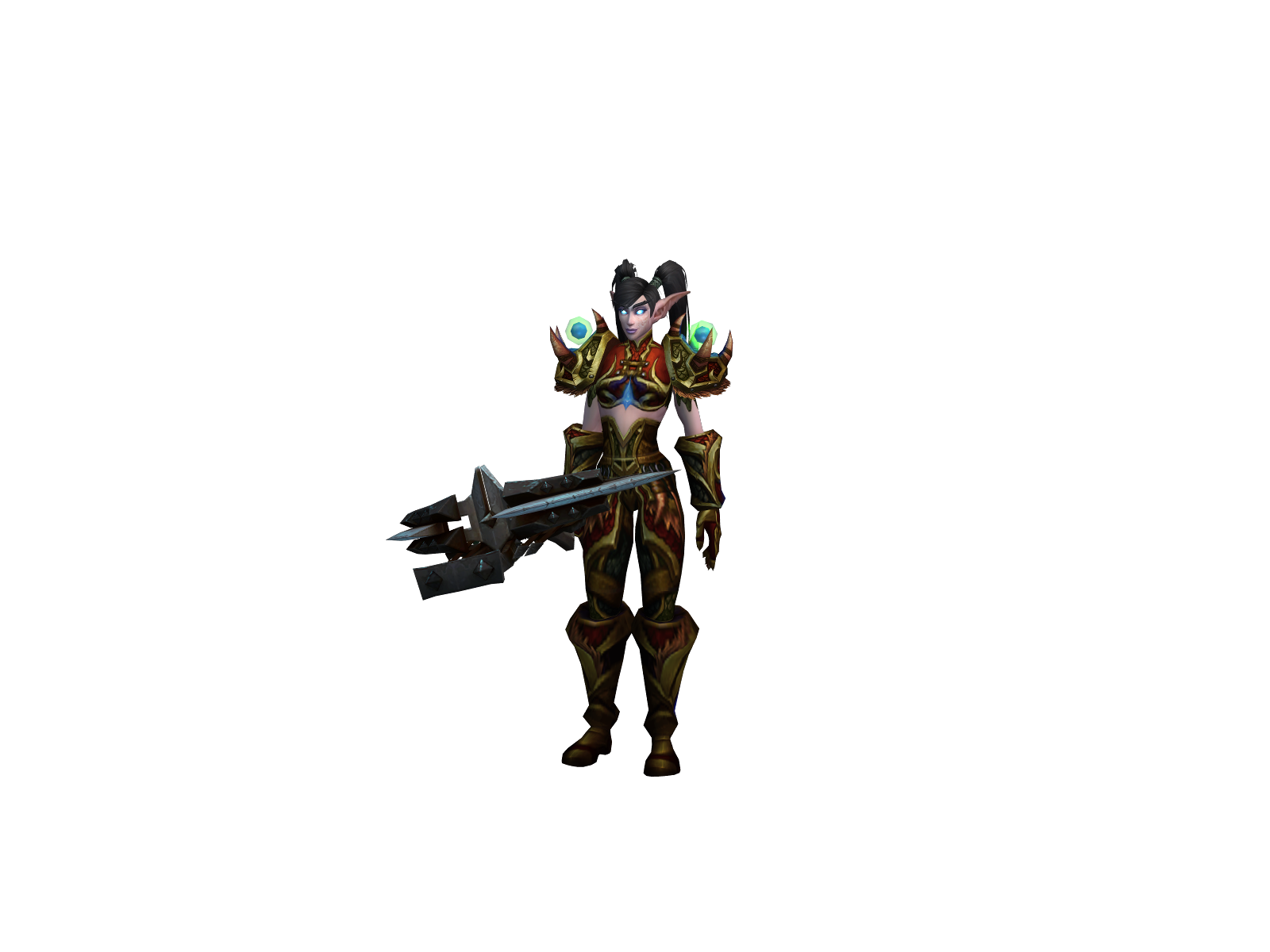 Тварьдвака 3D character render