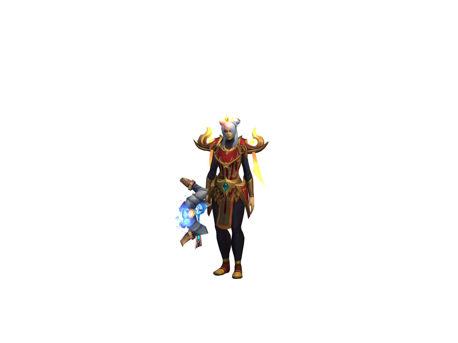 Митцунами 3D character render