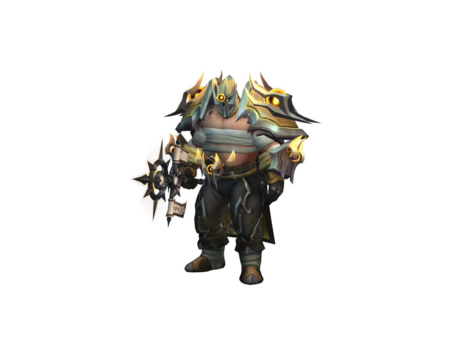 Аэтеррос 3D character render