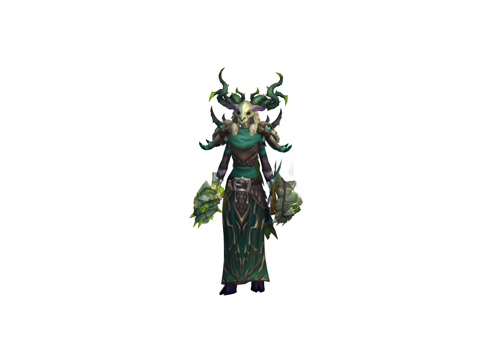 Окиано 3D character render