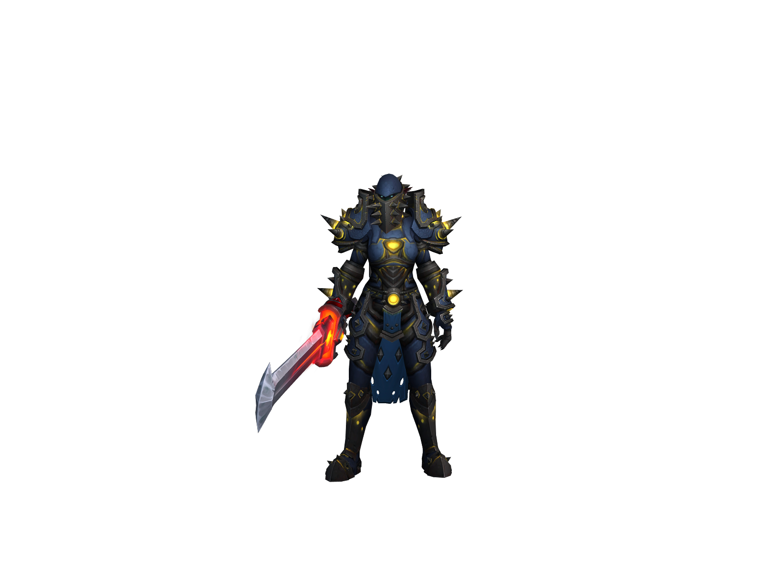 Орзхар 3D character render