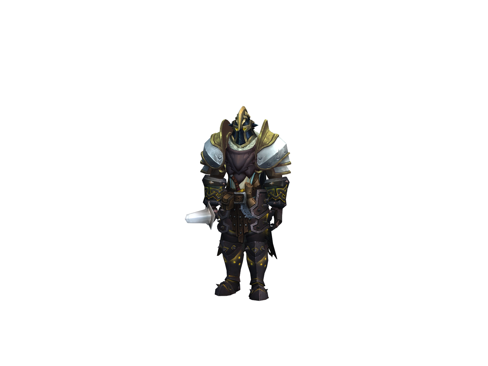 Банчини 3D character render