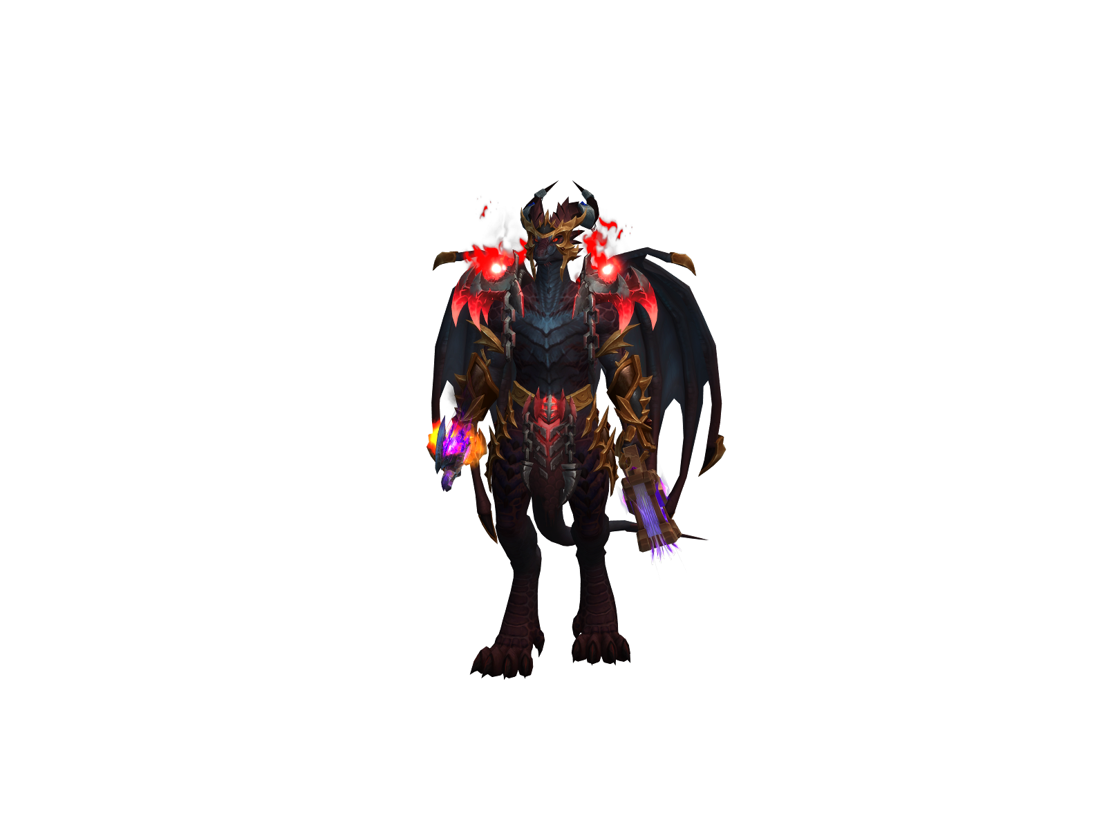 Равага 3D character render