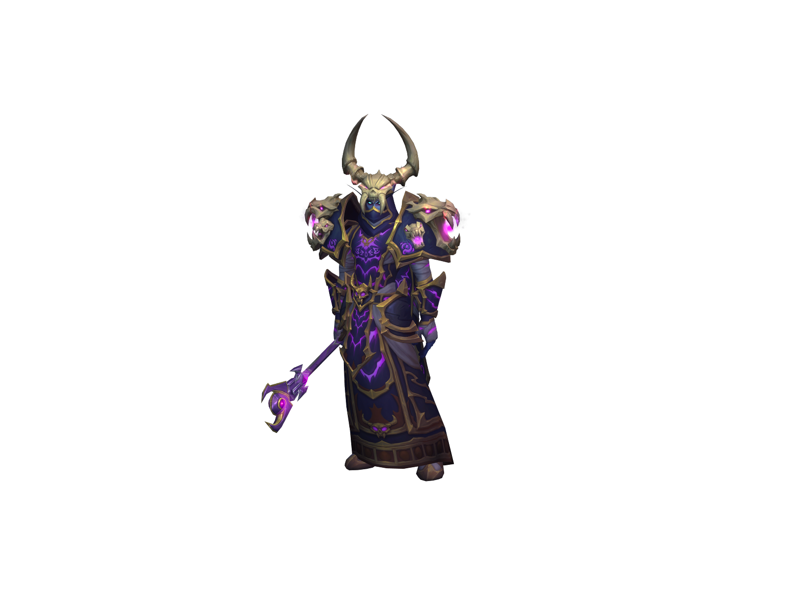 Азурмодан 3D character render
