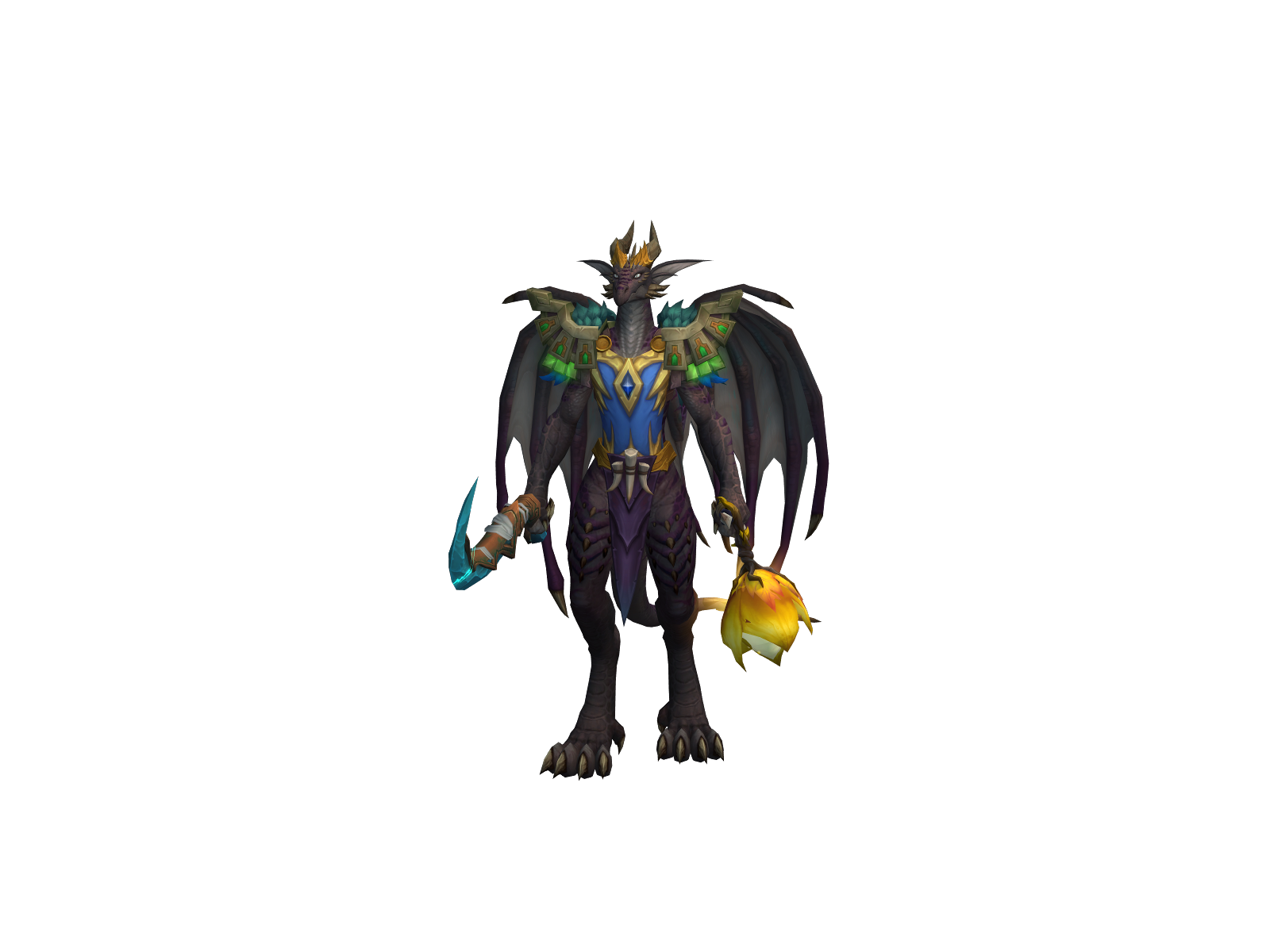 Тирио 3D character render