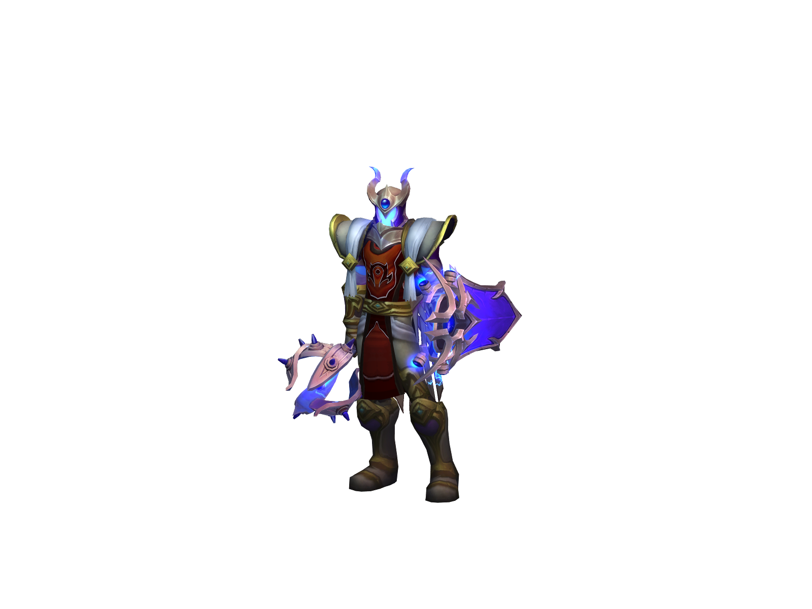 Сильнослабый WoW character banner