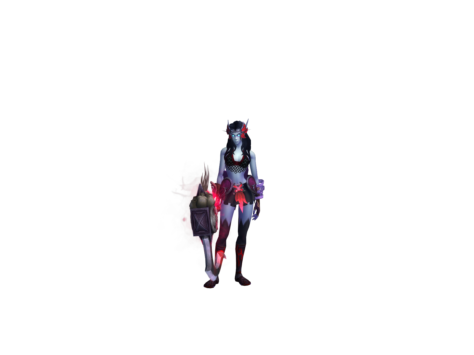 Оверлордочка 3D character render
