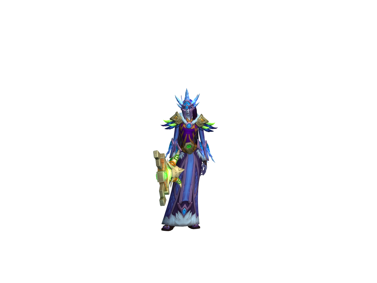 Типомагичка 3D character render