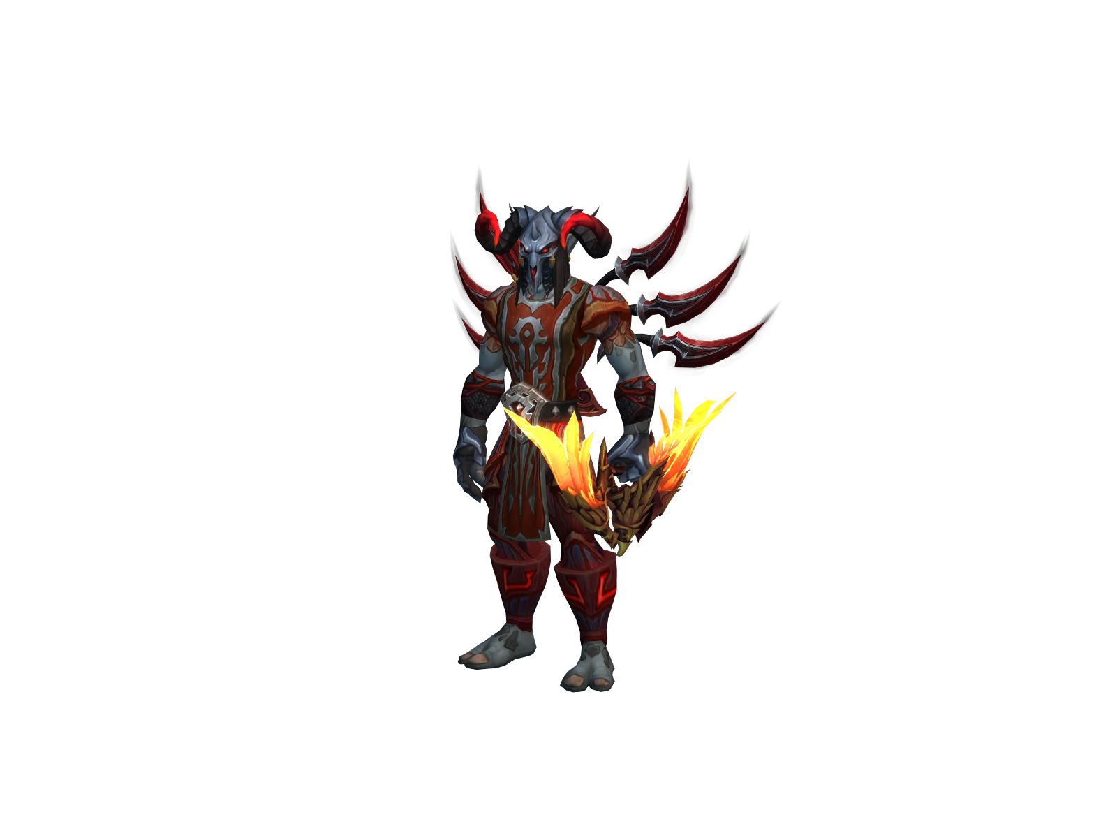 Волотбайя 3D character render