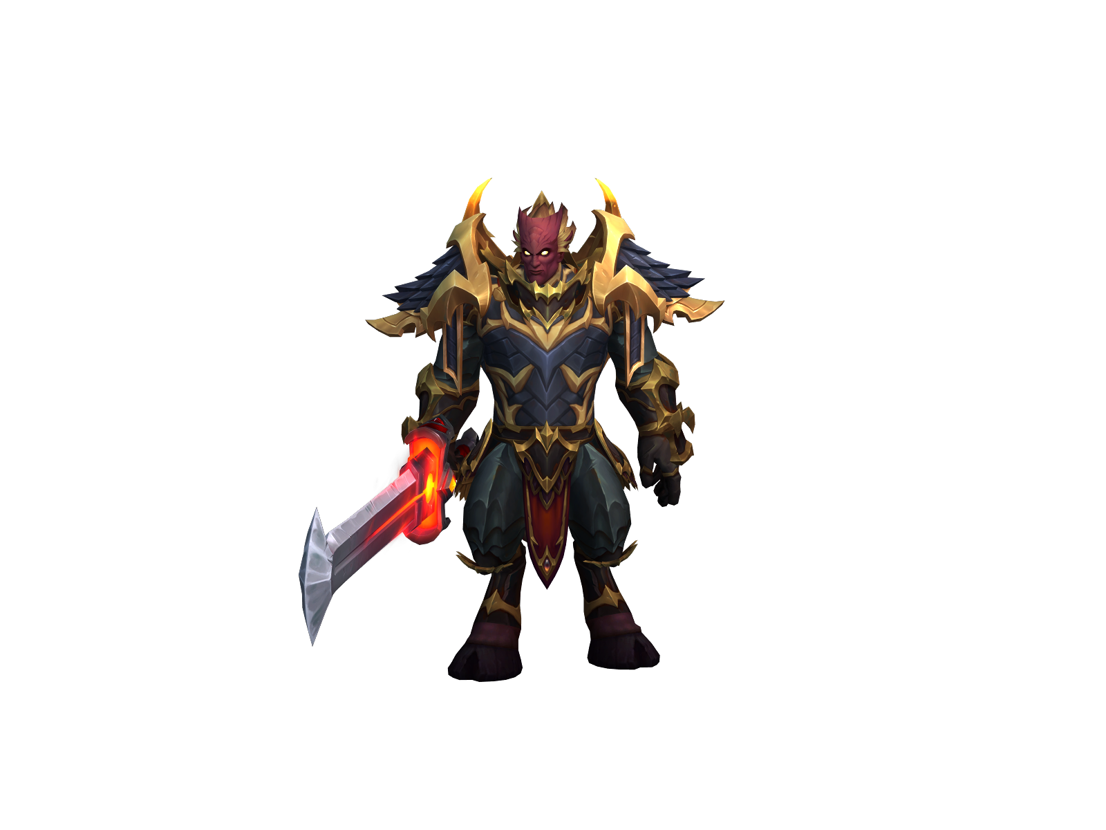 Хералдофлайт 3D character render