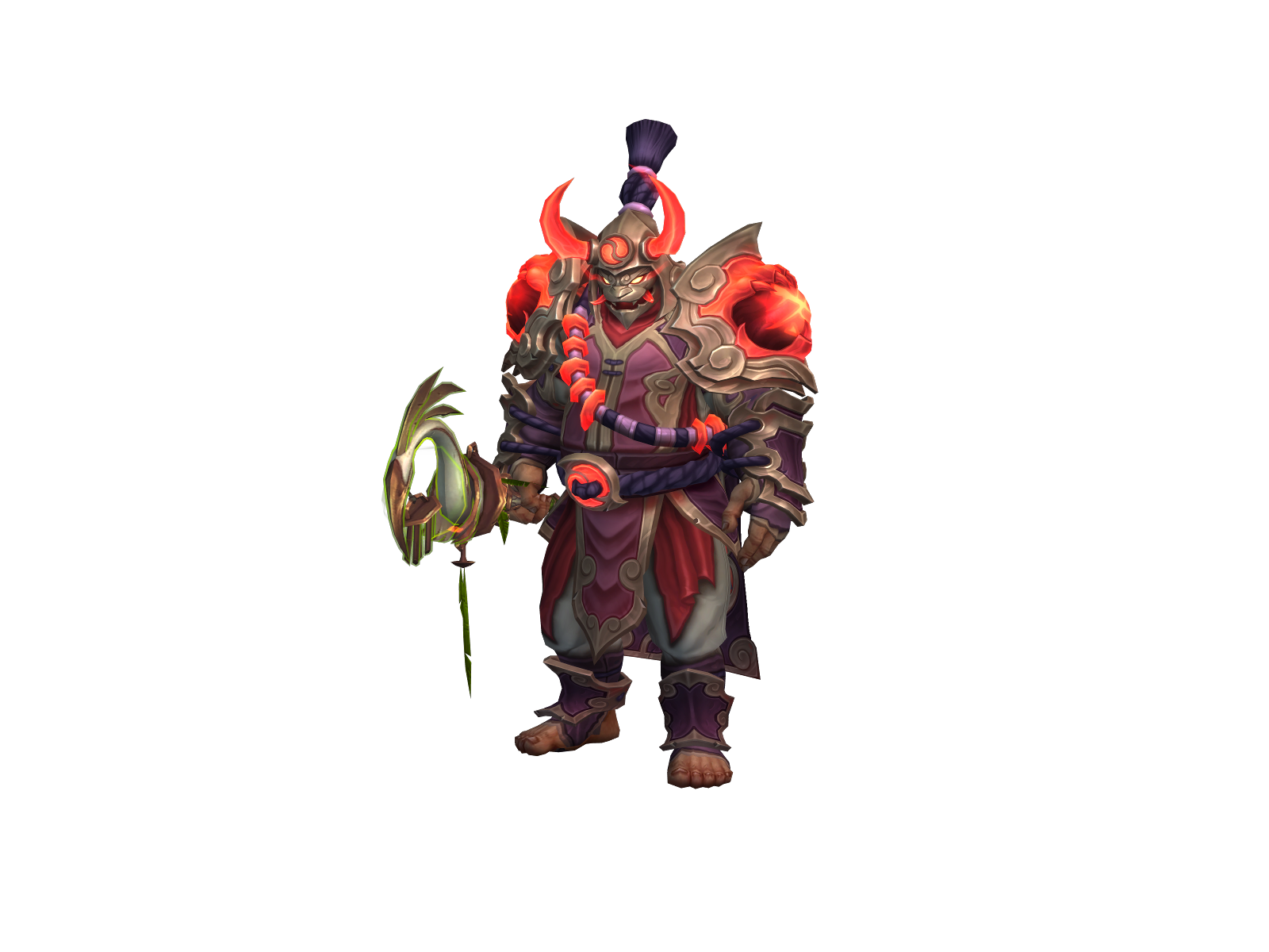 северный 3D character render