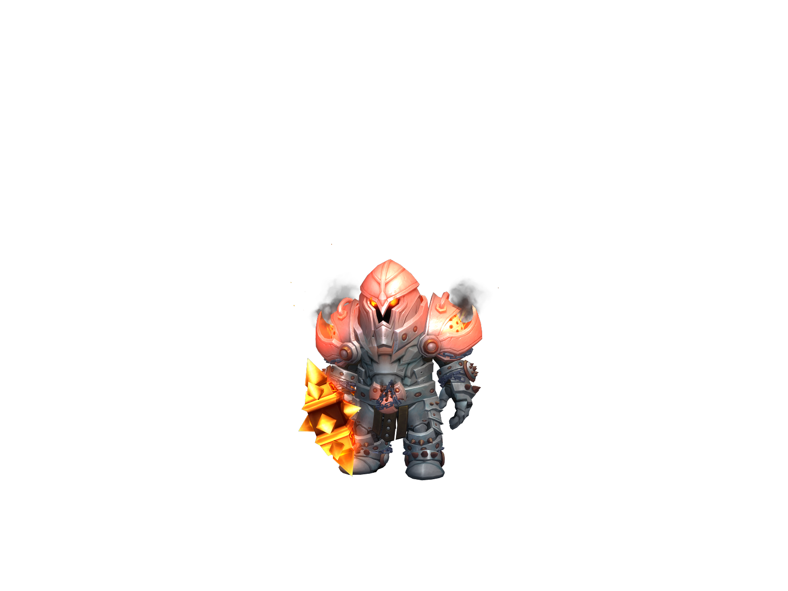 Гошасатору 3D character render