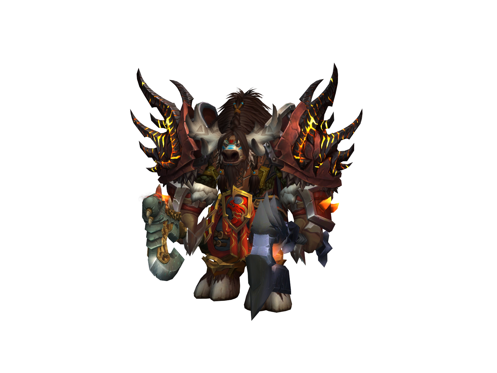 Фуриссон 3D character render