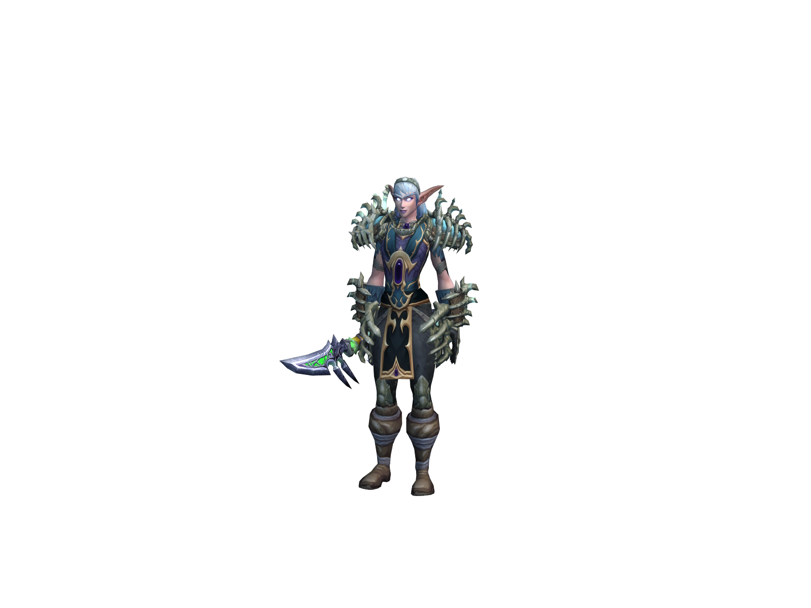 Бутибэйгёрл 3D character render