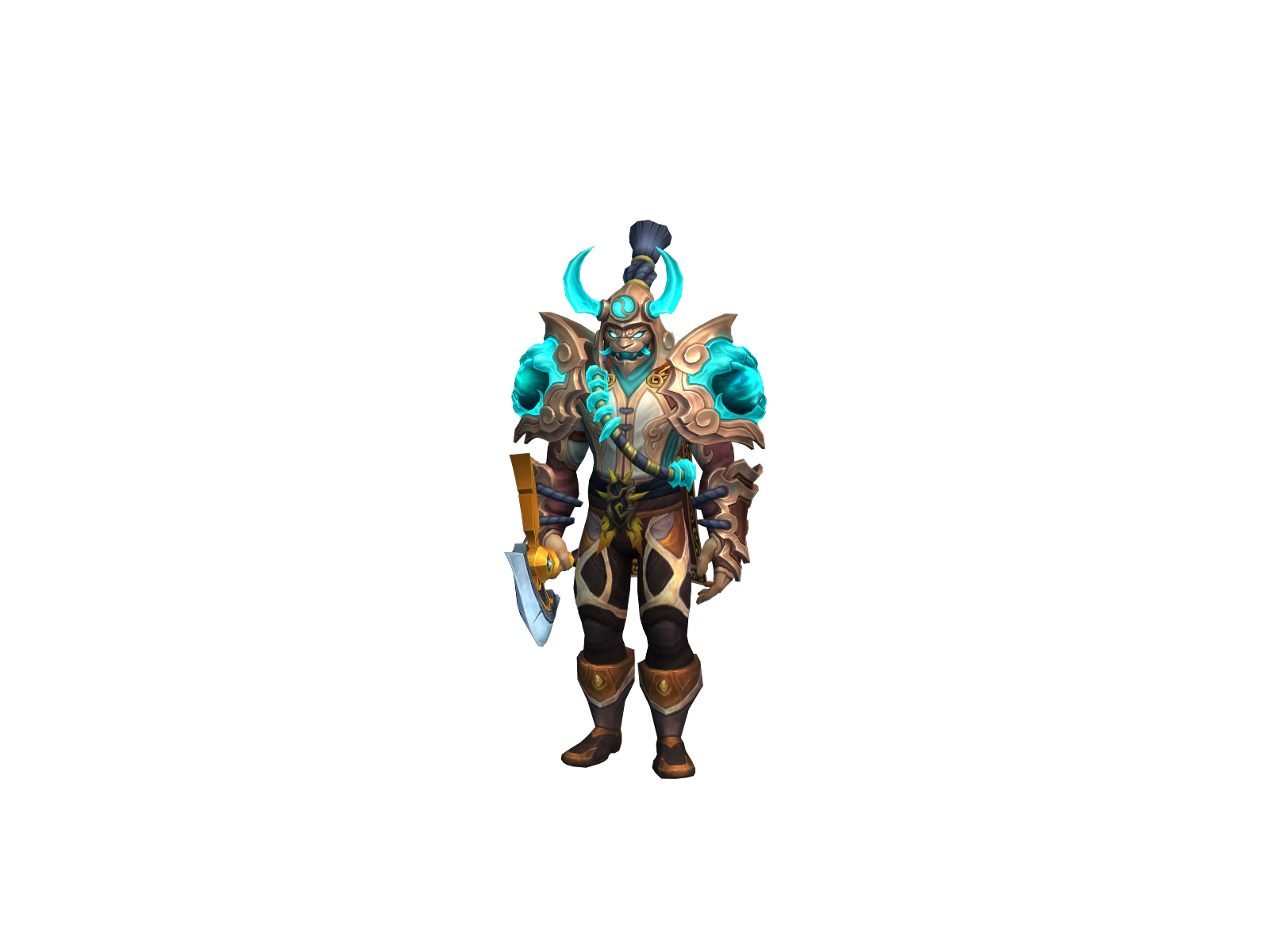 Цанг 3D character render