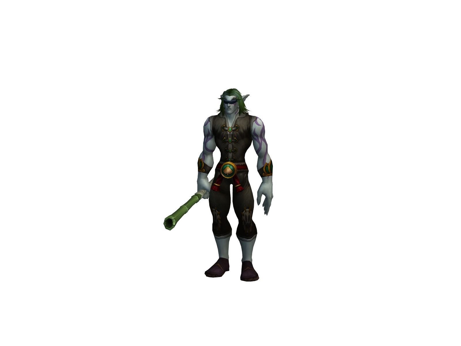 Варрэк 3D character render