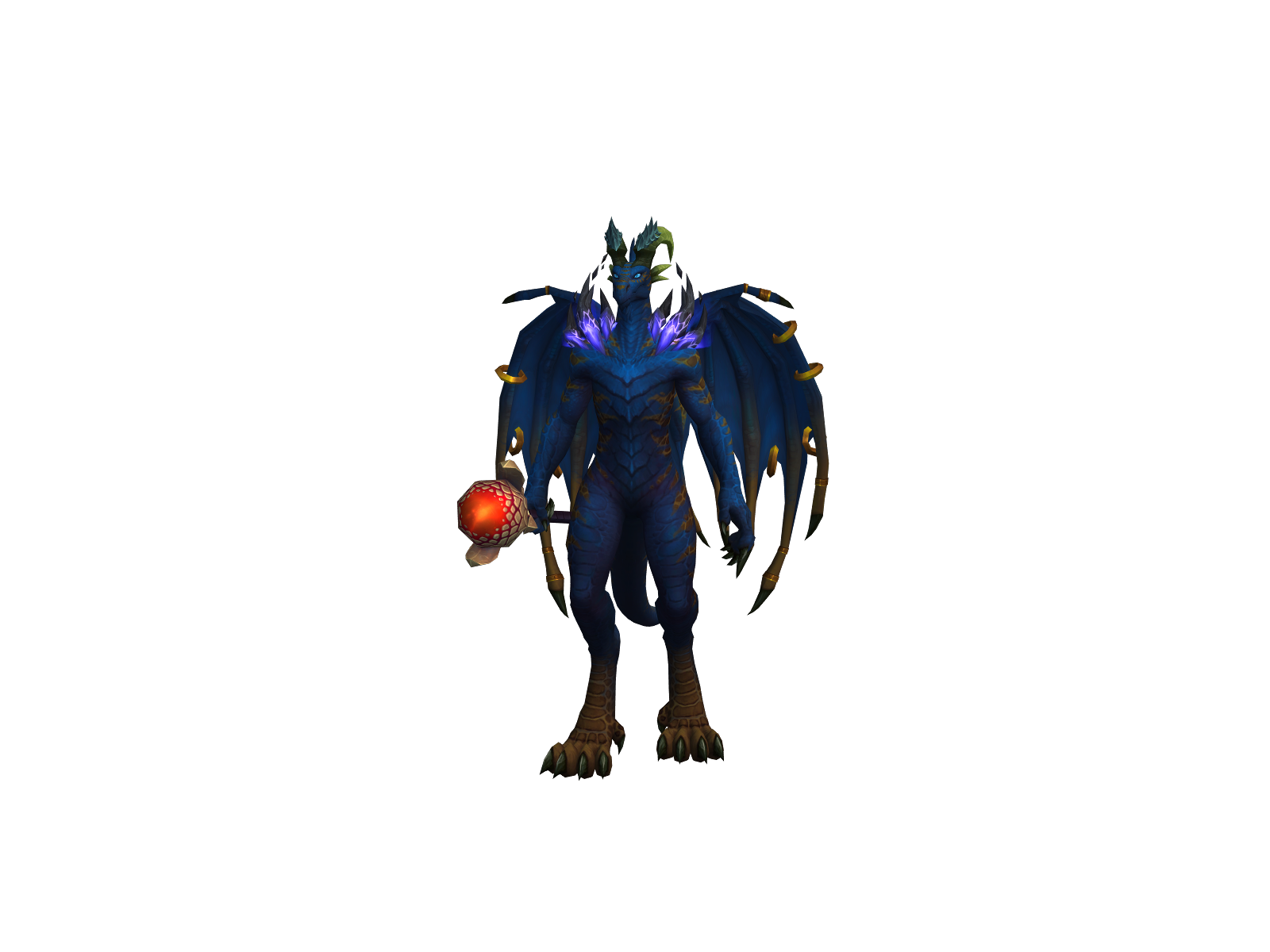 Кунидракон 3D character render