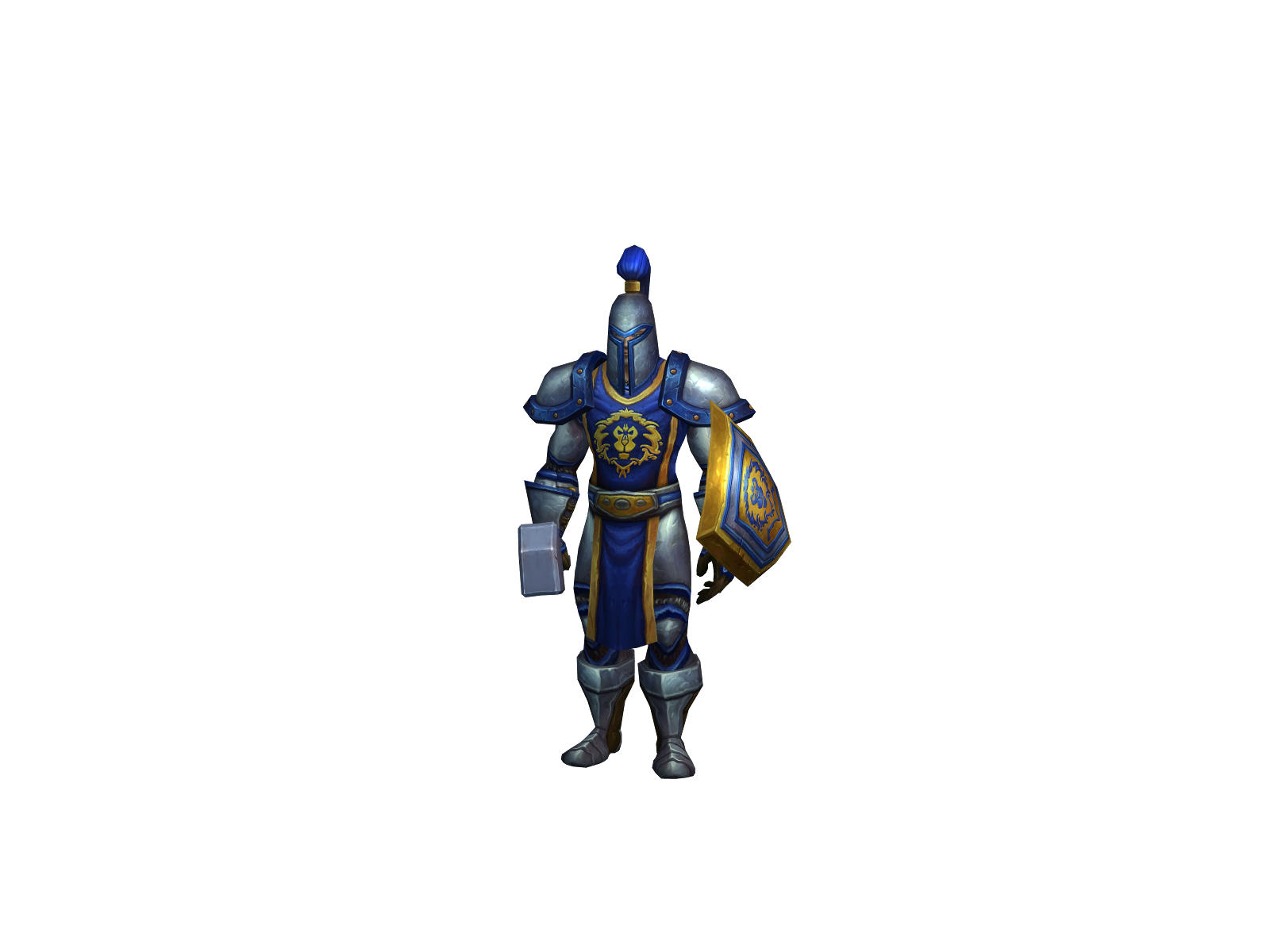 Персейд 3D character render