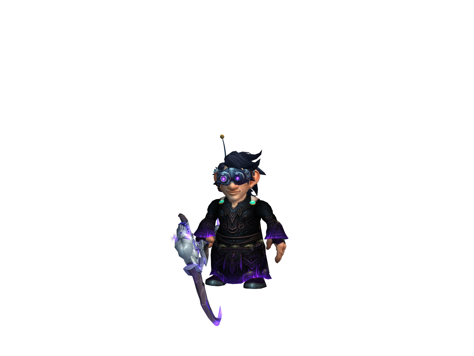 Сайденас 3D character render