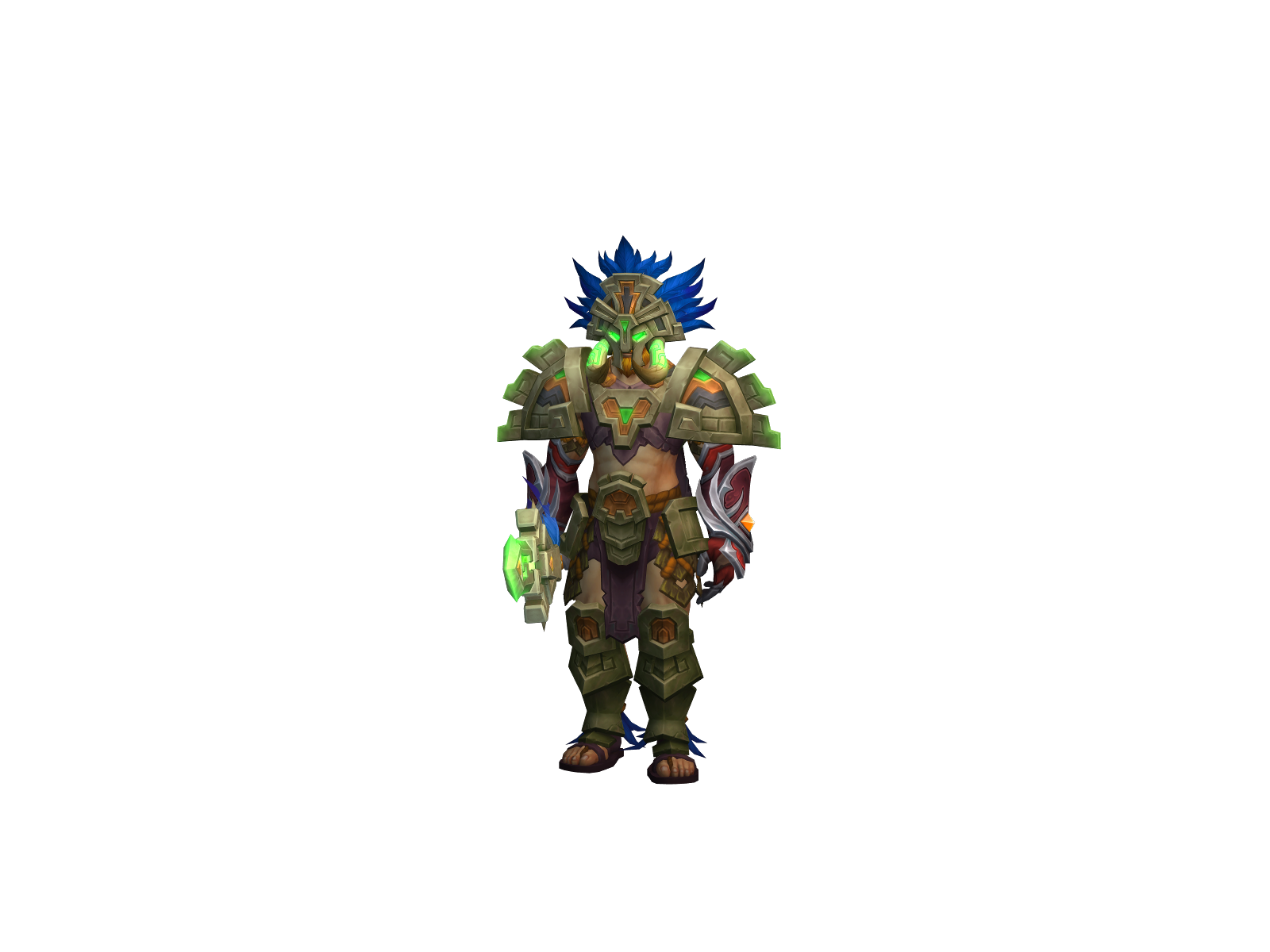 Цвандр 3D character render