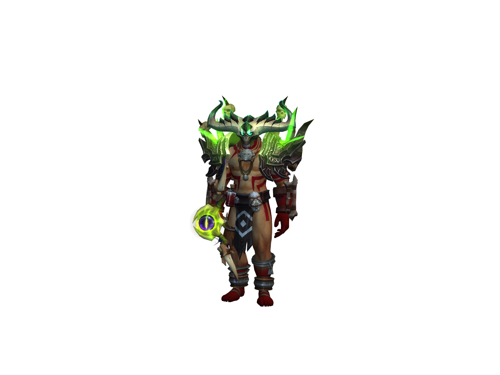 Аинзоалгаун 3D character render