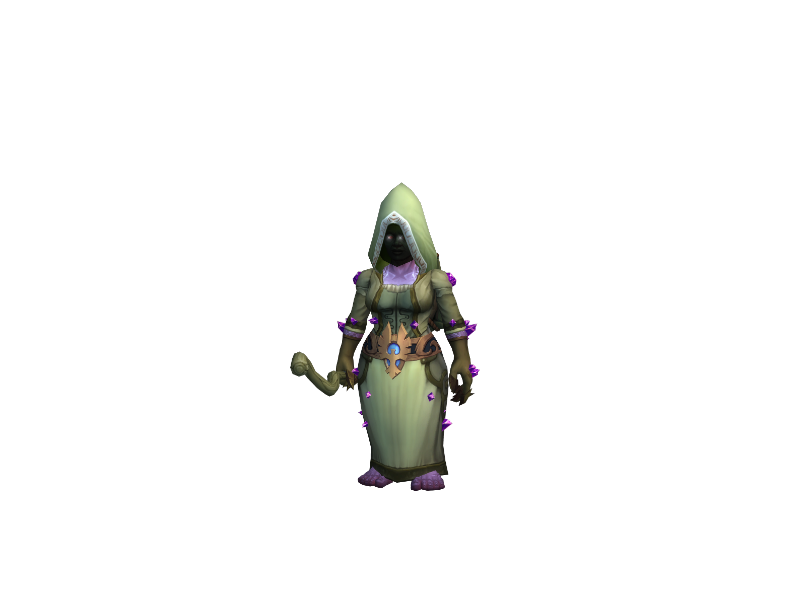 Аборт 3D character render