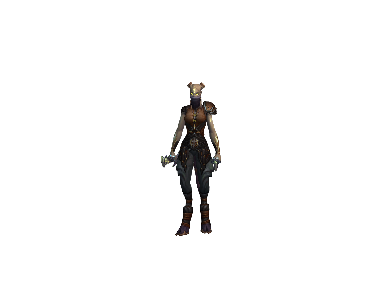 Люче 3D character render