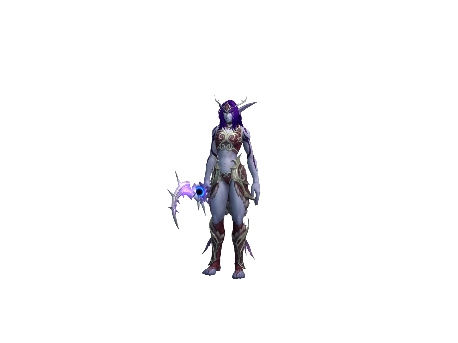 Вэлка 3D character render