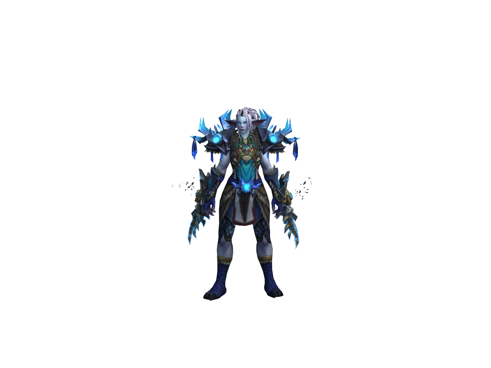 Хейтред 3D character render