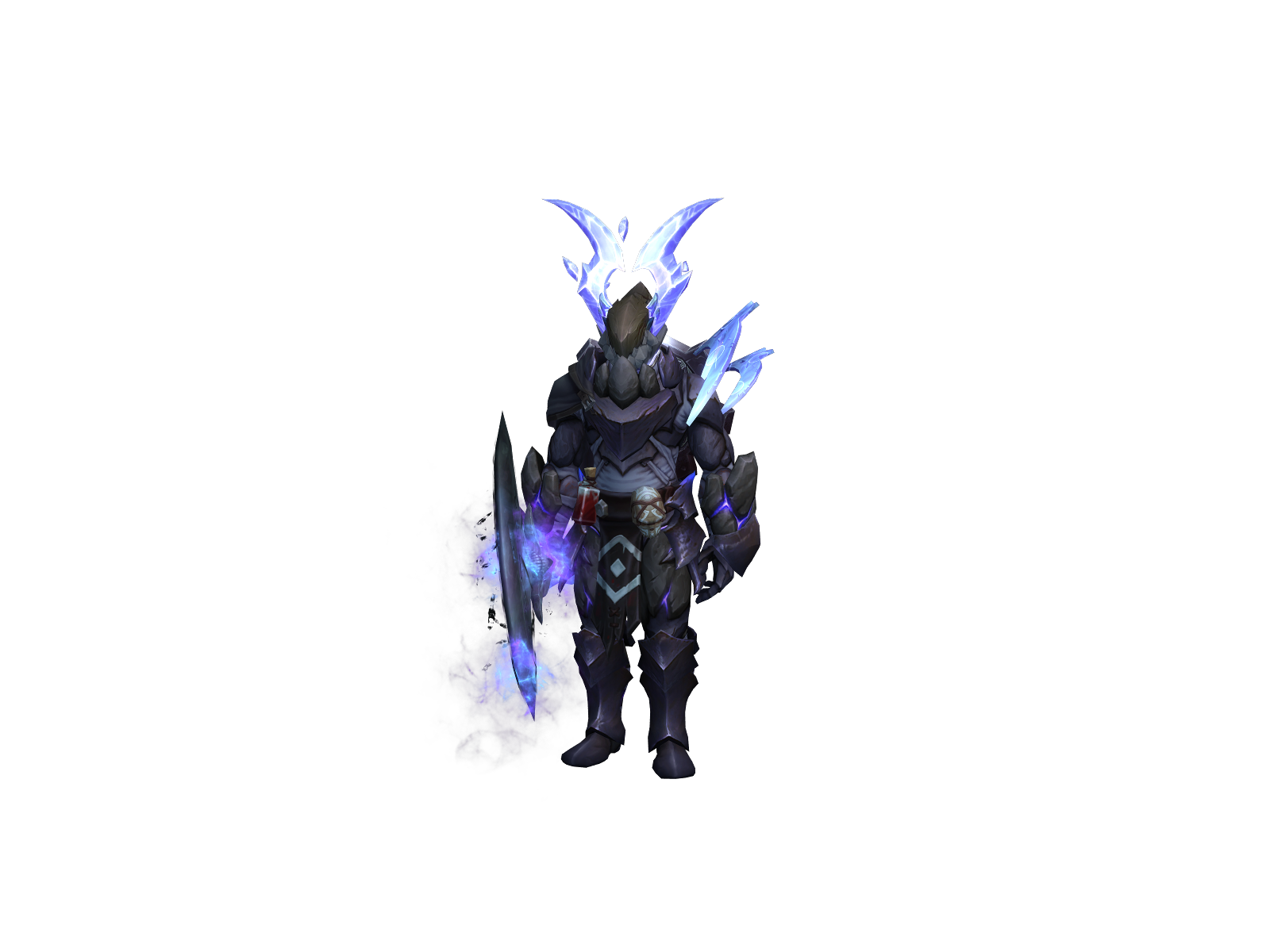 демолишь 3D character render