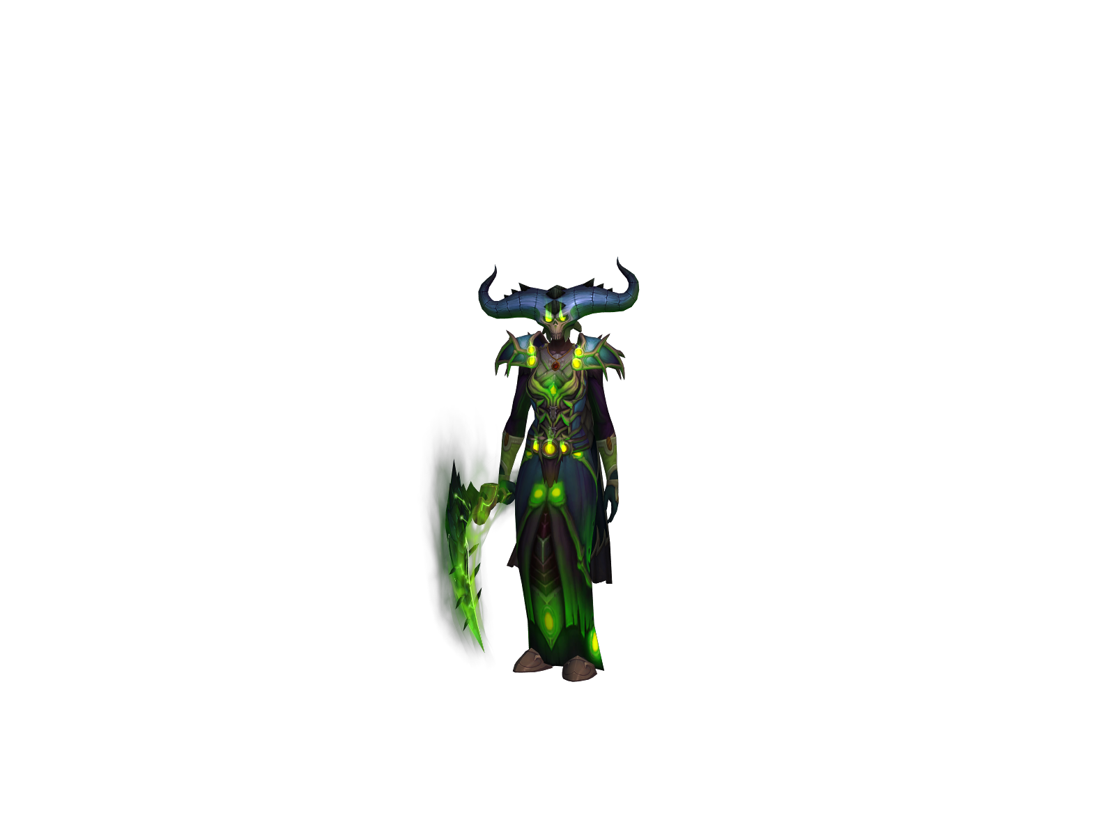 Давтик 3D character render